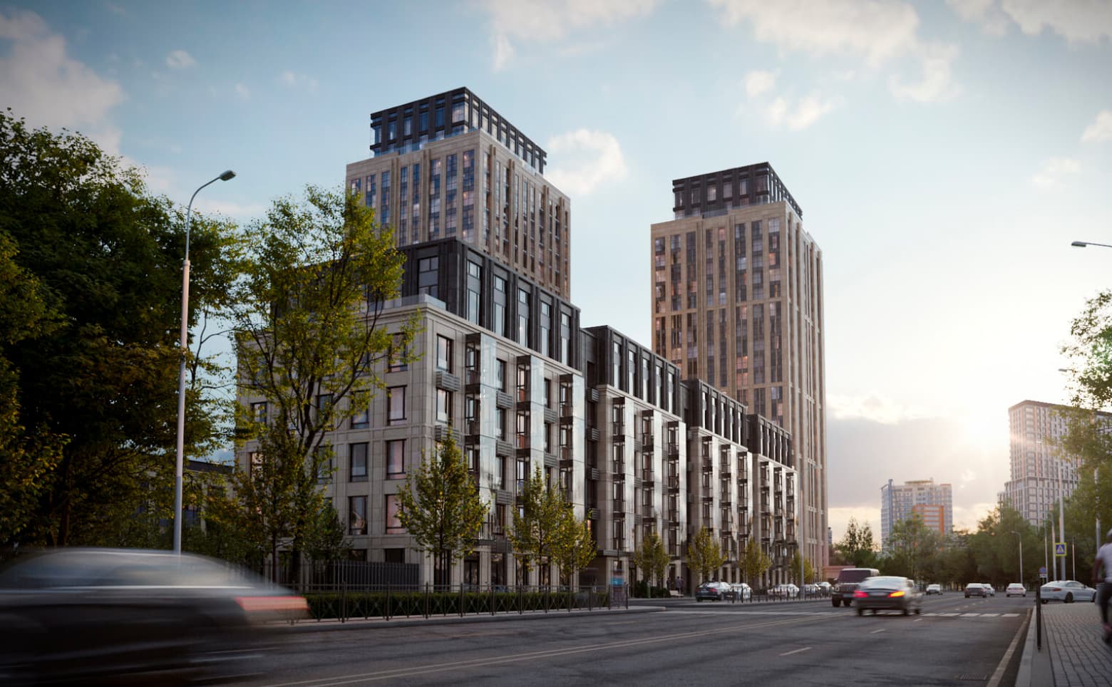 ЖК «Dream Towers» — вид комплекса