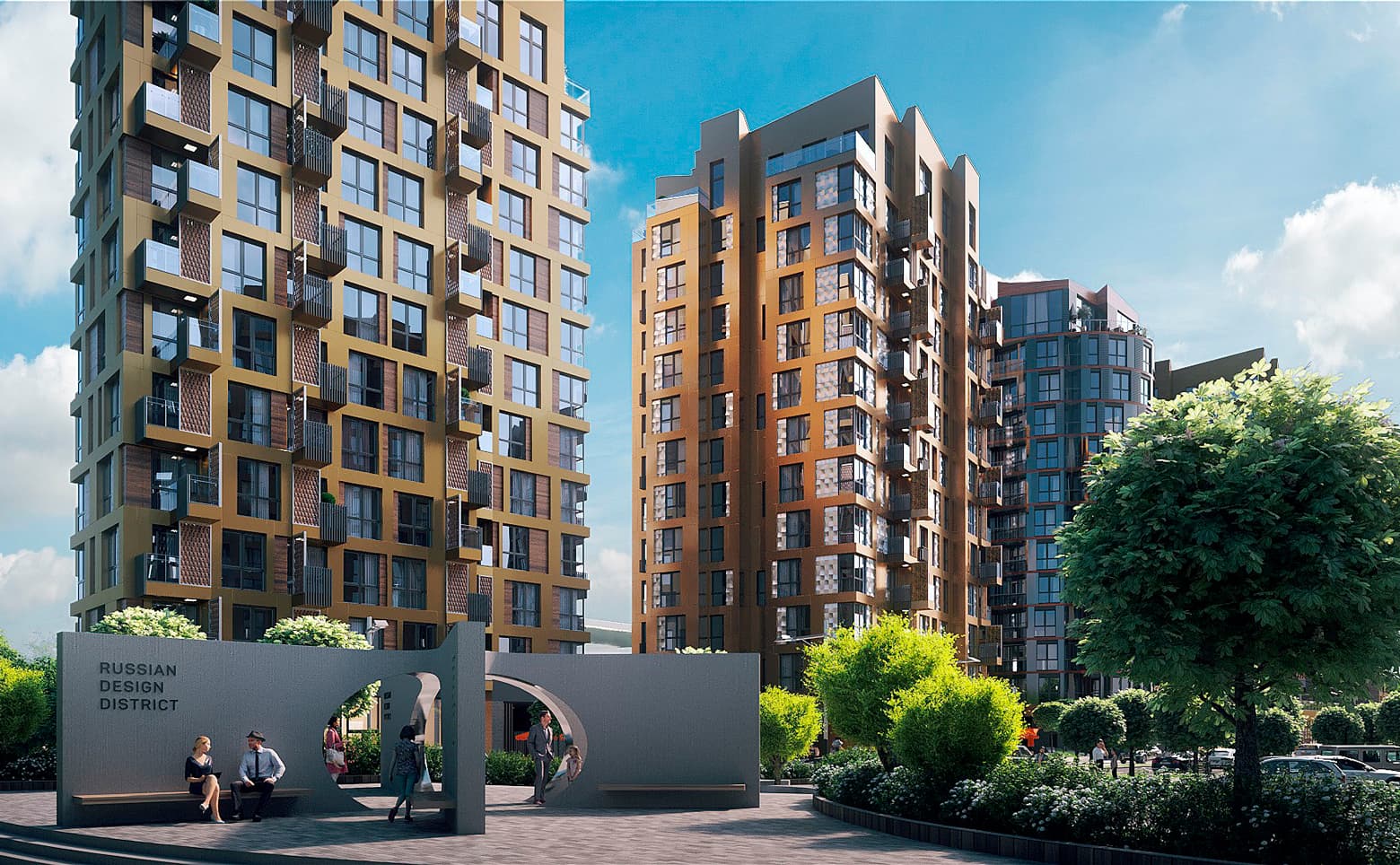 ЖК «Russian Design District» — рендер 2