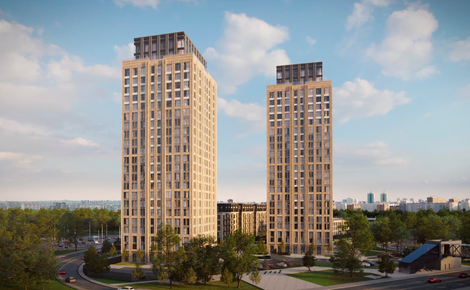 ЖК «Dream Towers» — рендер 2