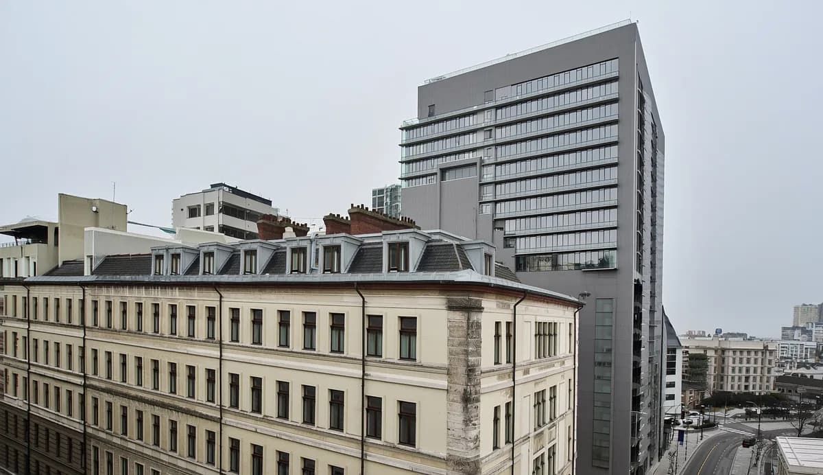 Новые жилые корпуса программы реновации в московском районе